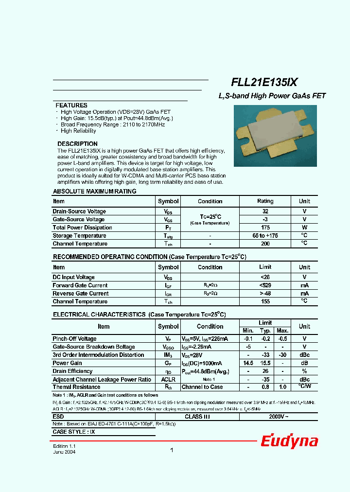 FLL21E135IX_5230195.PDF Datasheet