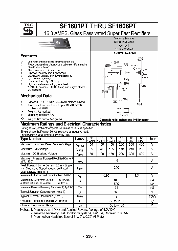 SF1604PT_5254279.PDF Datasheet