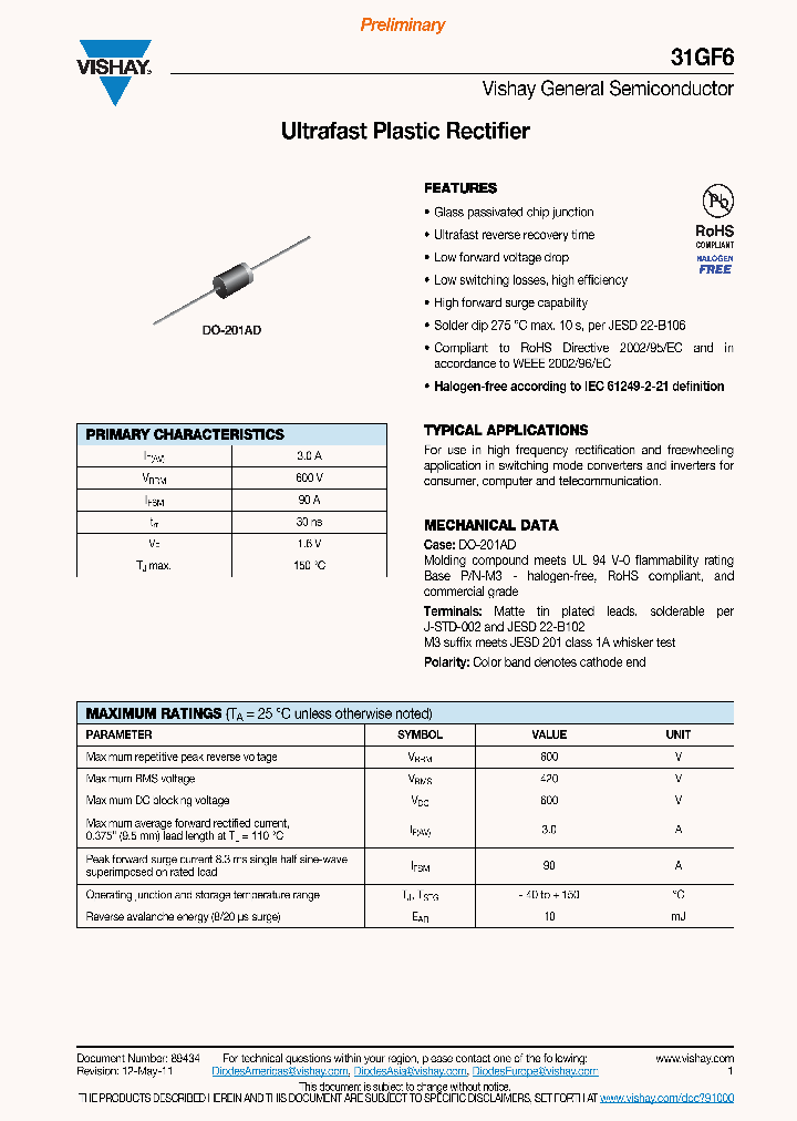 31GF611_5260855.PDF Datasheet