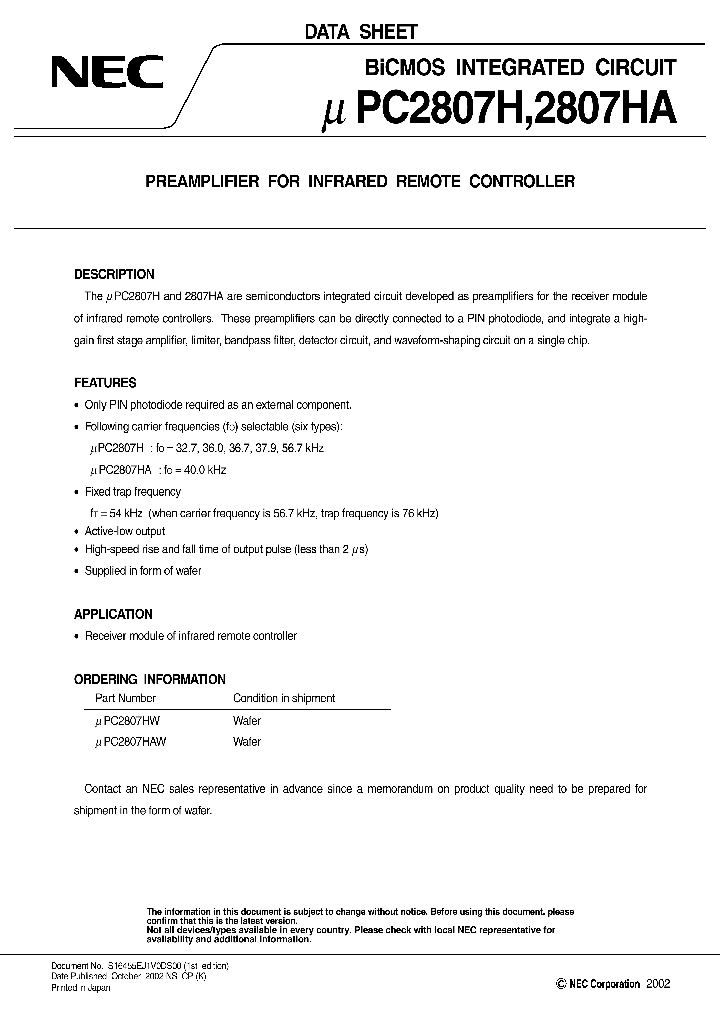 UPC2807HA_5262115.PDF Datasheet