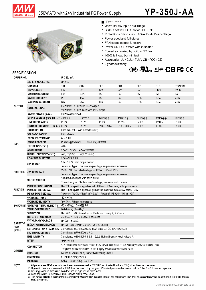 YP-350J-AA_5264742.PDF Datasheet