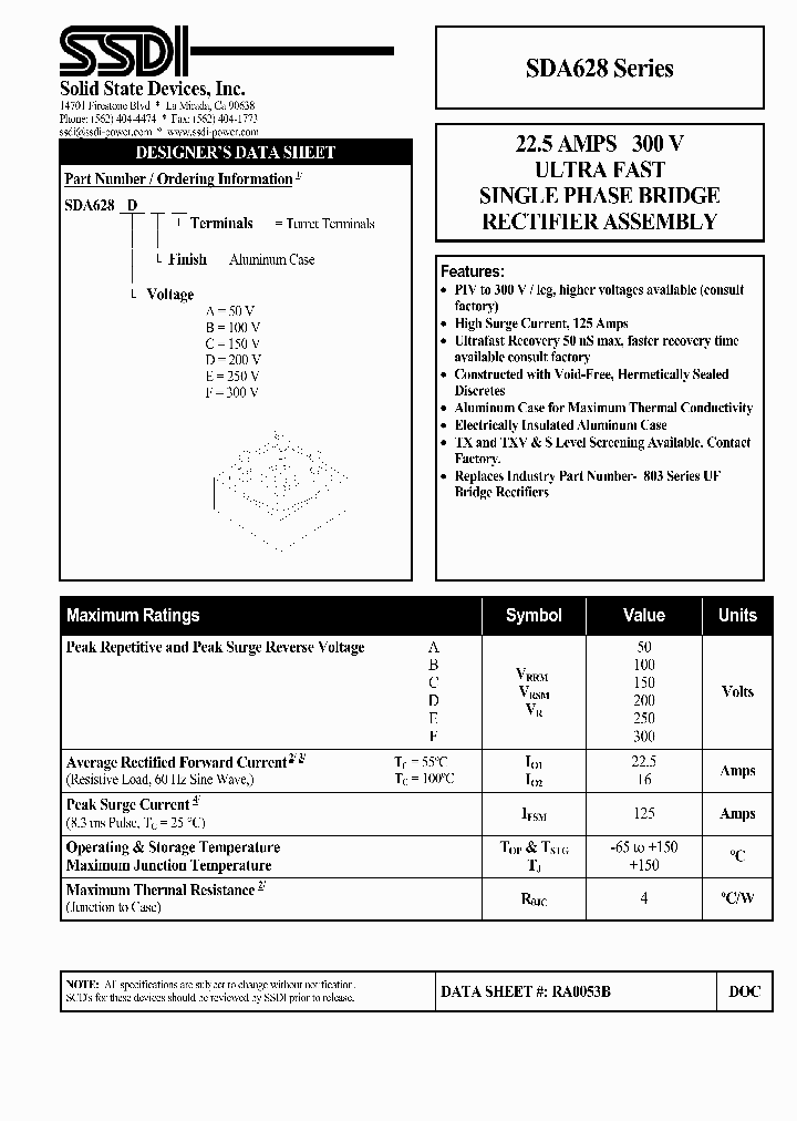 SDA628C_5272202.PDF Datasheet