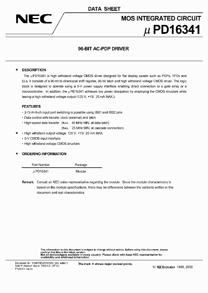 UPD16341_5283798.PDF Datasheet