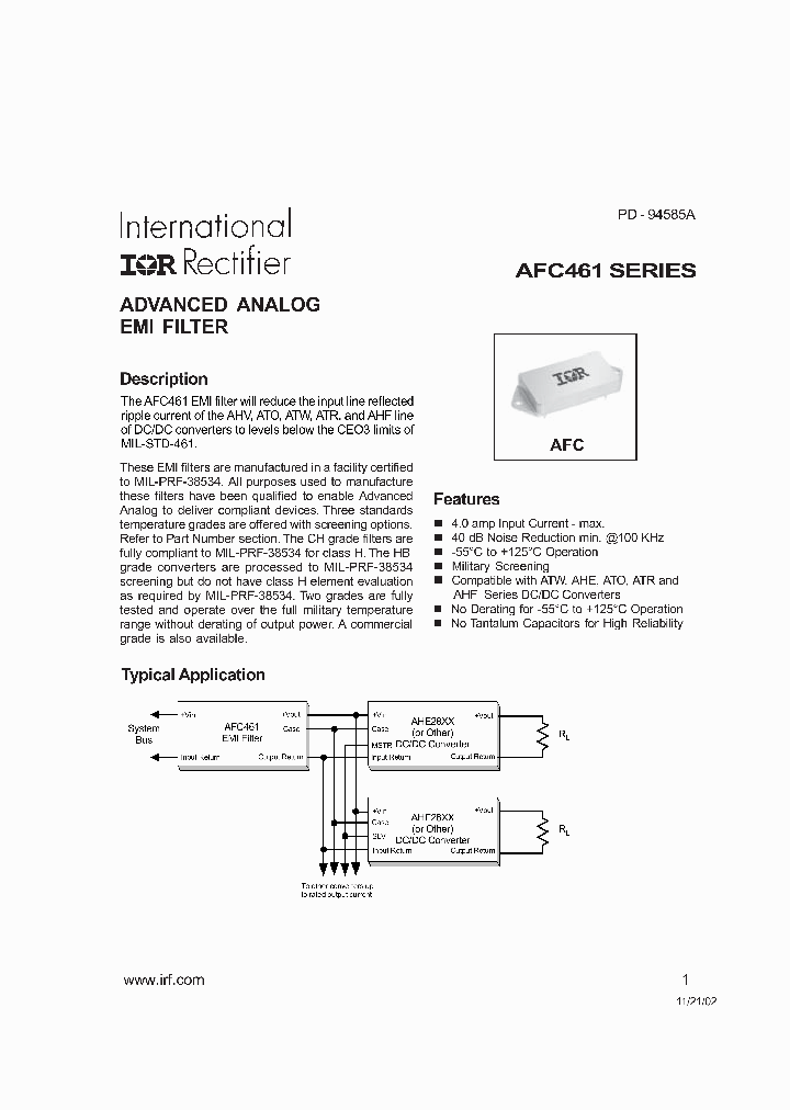 AFC461CH_5302338.PDF Datasheet