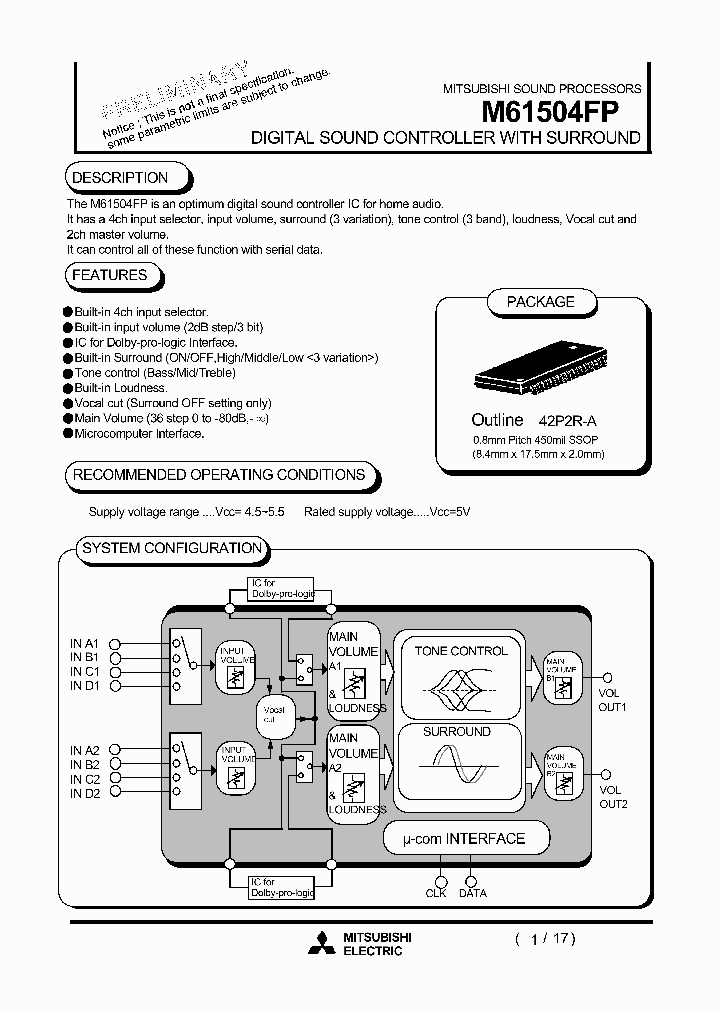 M61504FP_5309043.PDF Datasheet