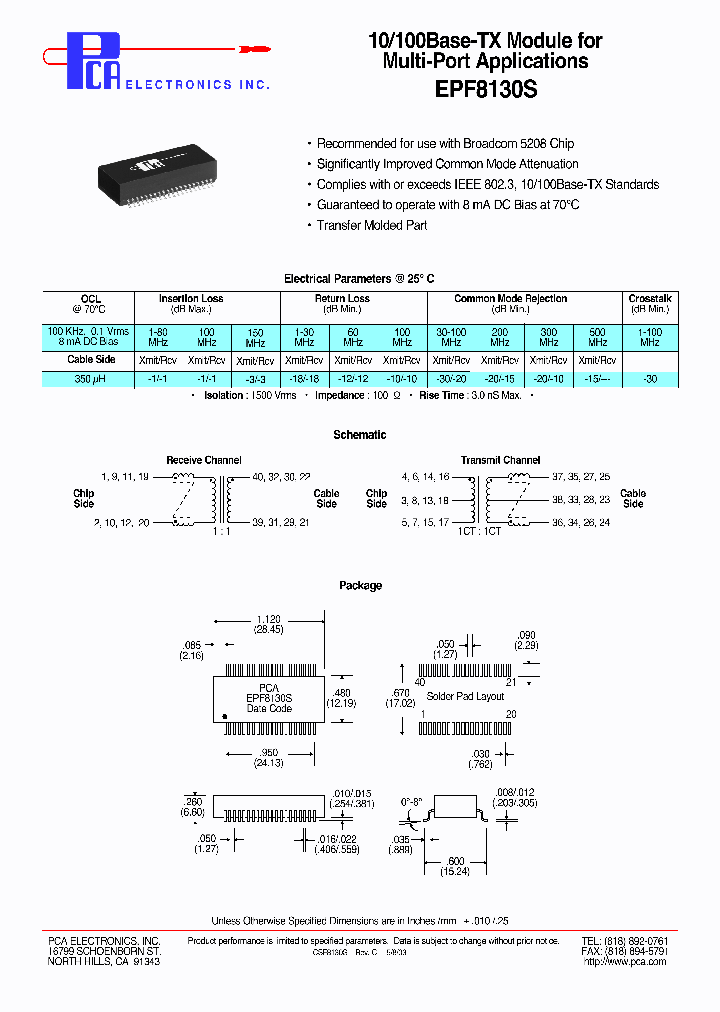 EPF8130S_5310169.PDF Datasheet