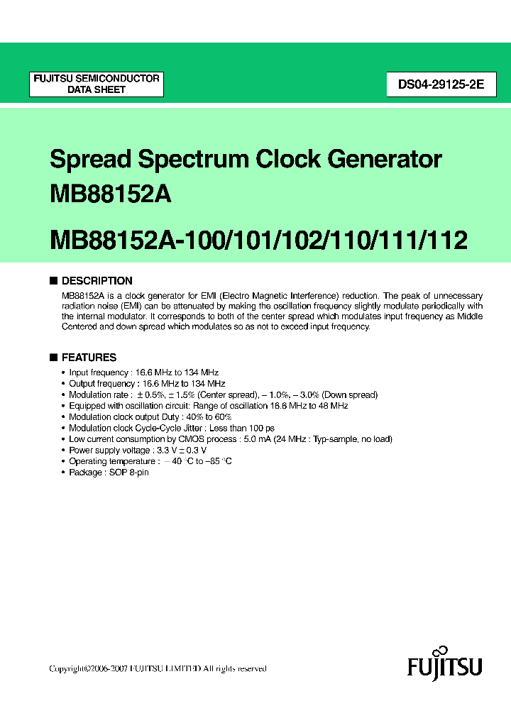 MB88152A-112_5310250.PDF Datasheet