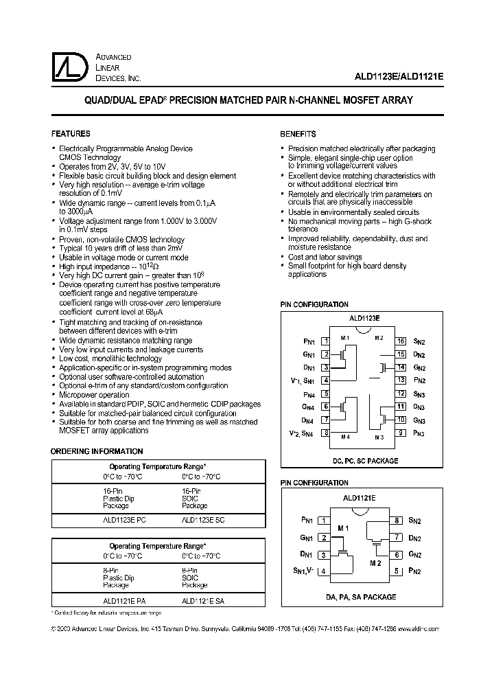 ALD1121E_5312770.PDF Datasheet