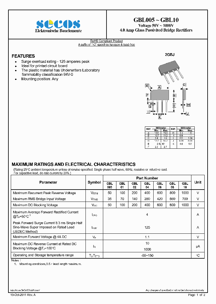 GBL005_5317090.PDF Datasheet