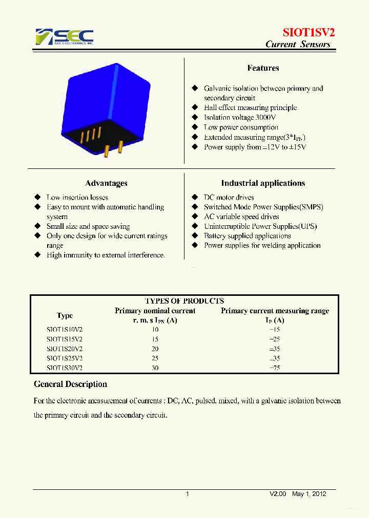 SIOT1SV2_5317397.PDF Datasheet