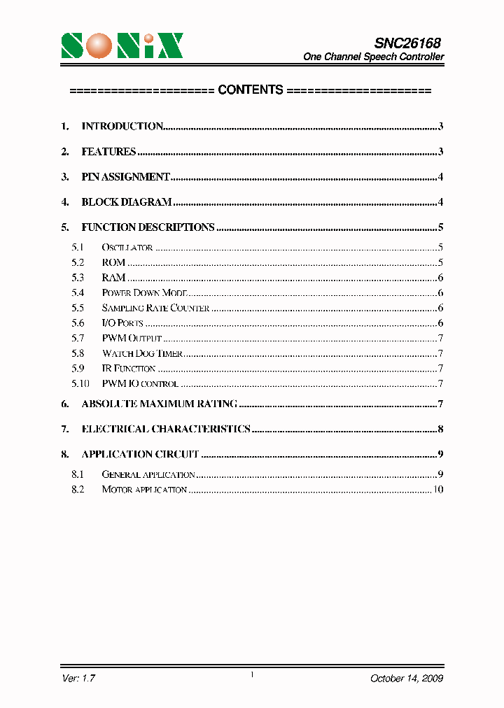SNC26168_5318822.PDF Datasheet