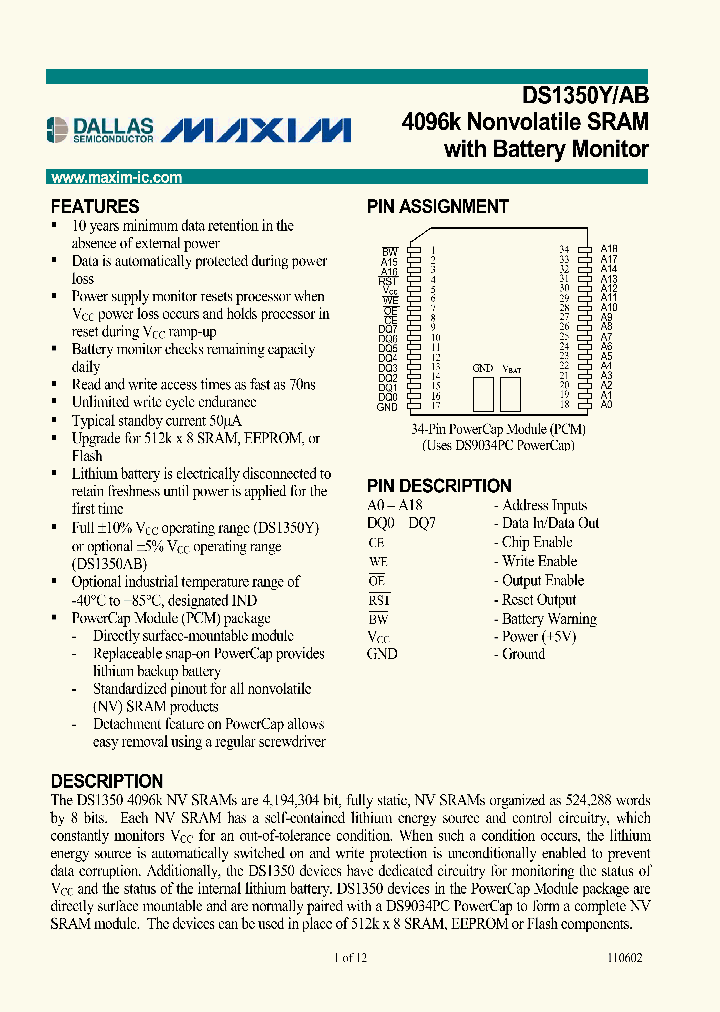 DS1350AB_5320872.PDF Datasheet