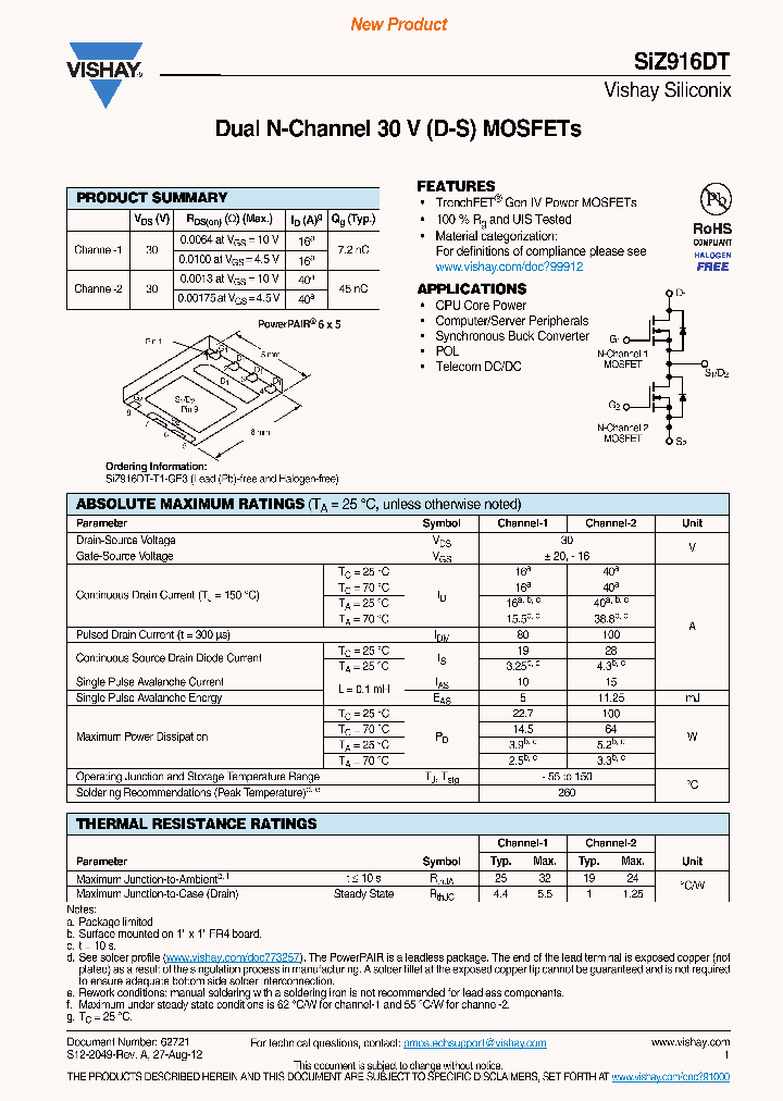 SIZ916DT_5322838.PDF Datasheet