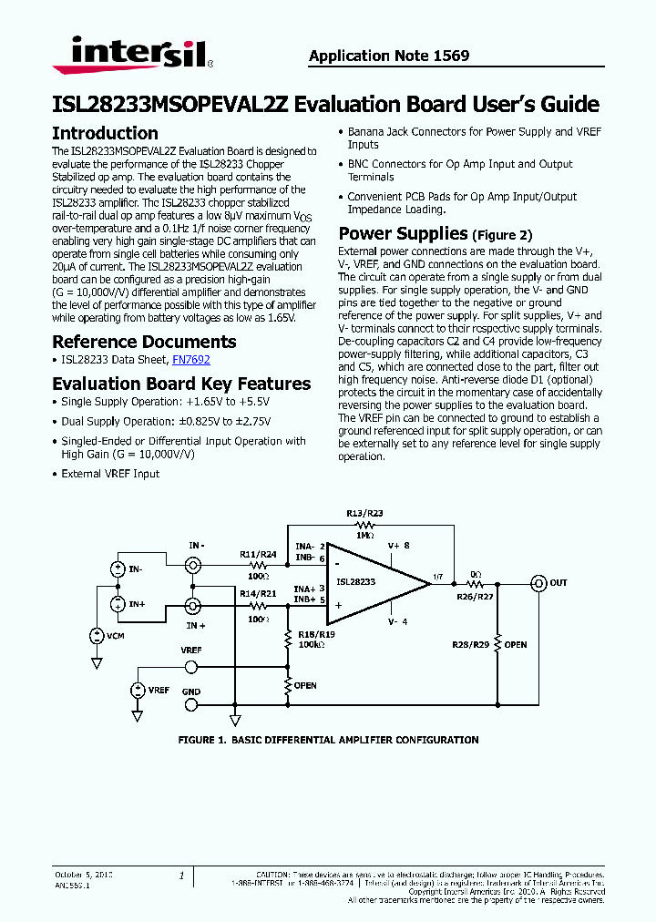 ISL28233MSOPEVAL2Z_5325740.PDF Datasheet