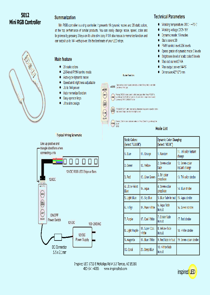 5012MINIRGBCONTROLLER_5326014.PDF Datasheet