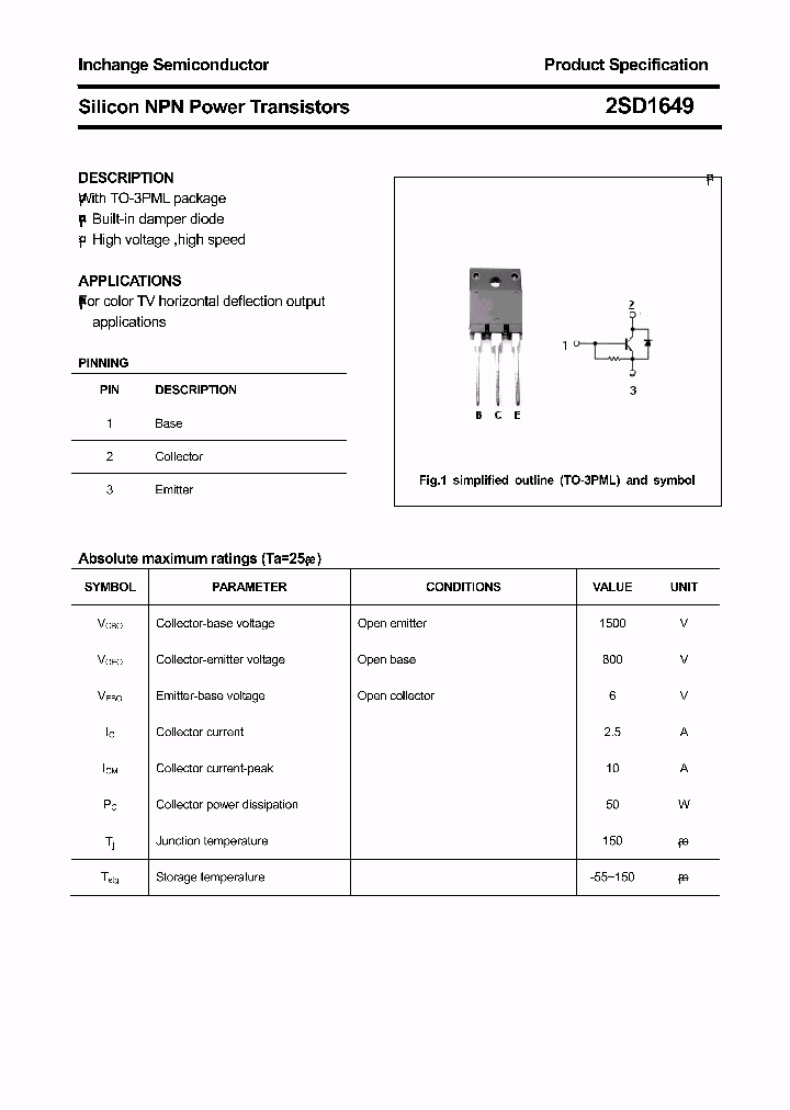2SD1649_5332067.PDF Datasheet