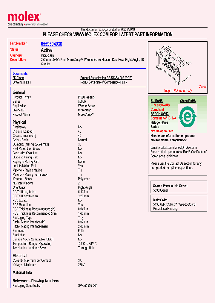 0559594030_5340945.PDF Datasheet