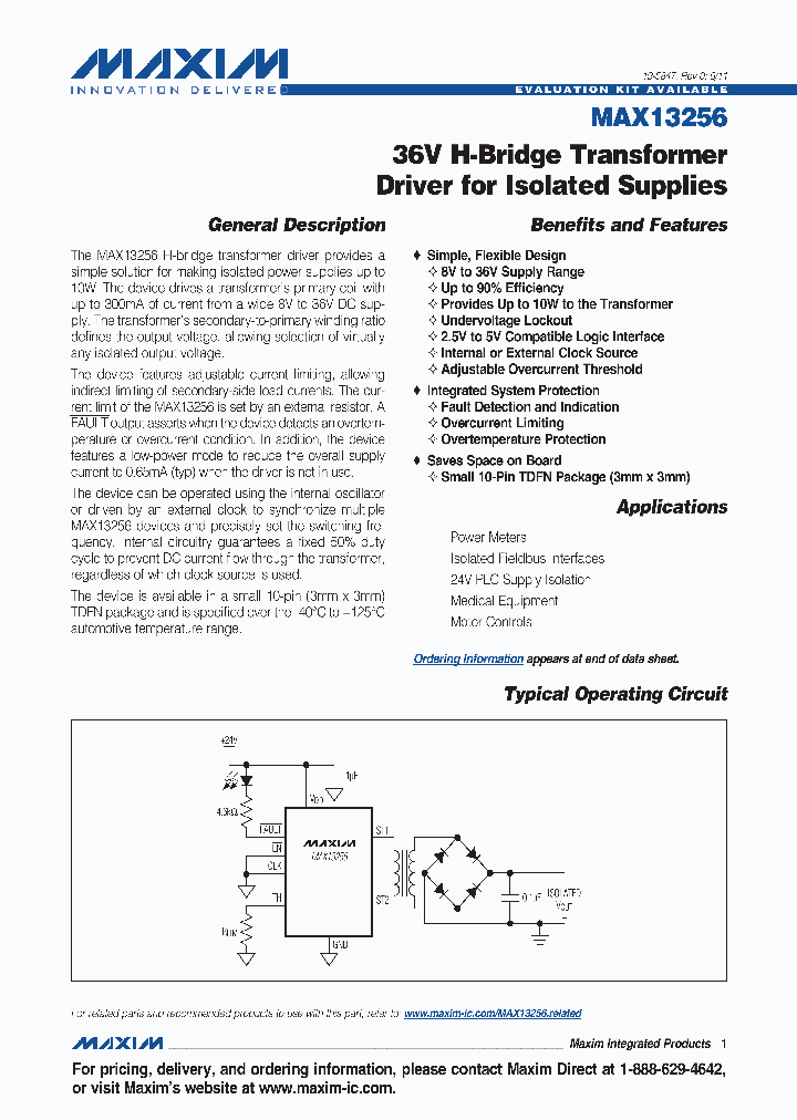 MAX13256_5344661.PDF Datasheet