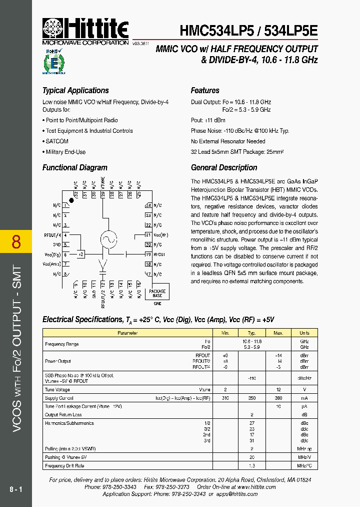 HMC534LP511_5346227.PDF Datasheet