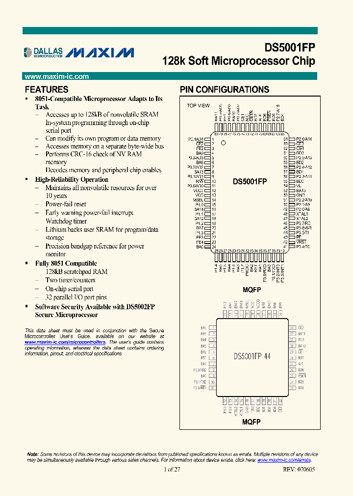 DS5001FP05_5347662.PDF Datasheet