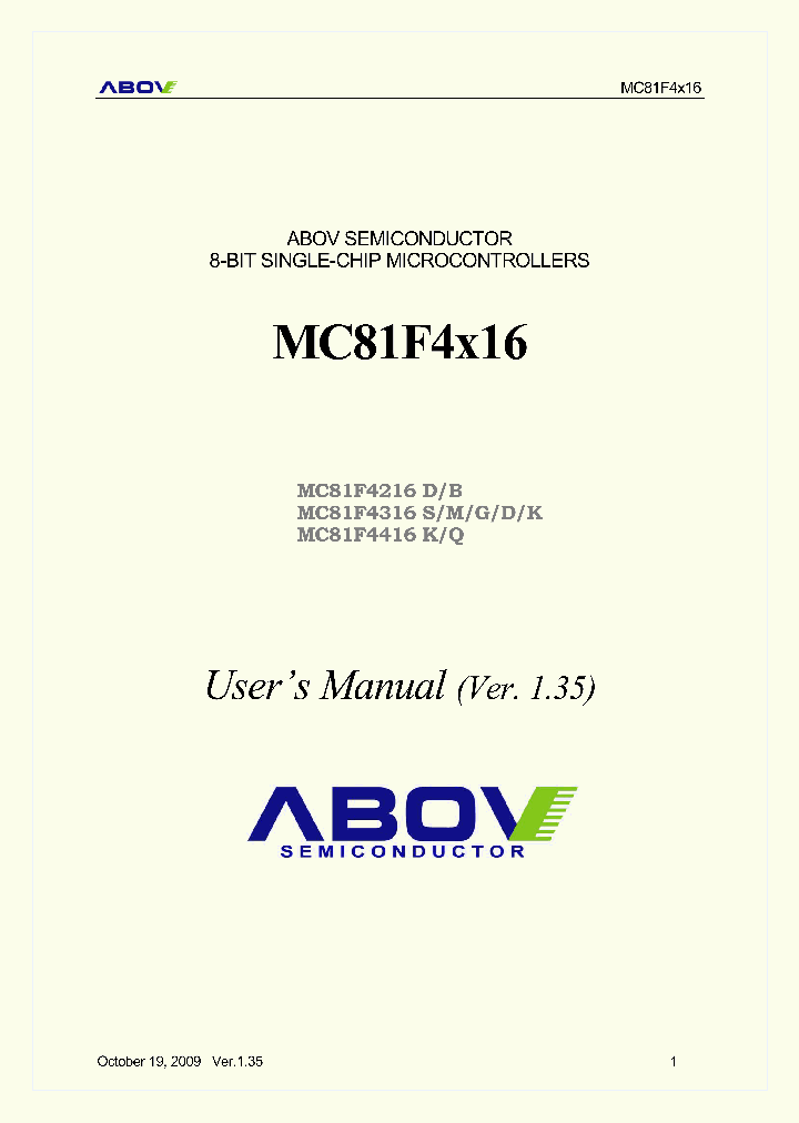 MC81F4216D_5348916.PDF Datasheet