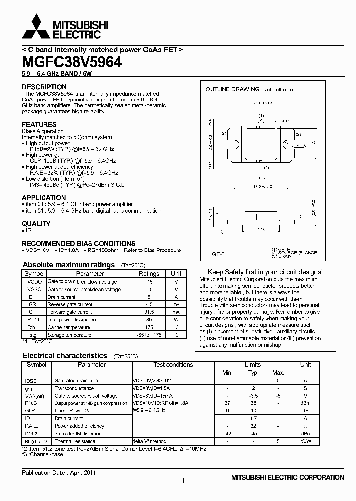 MGFC38V5964_5349608.PDF Datasheet