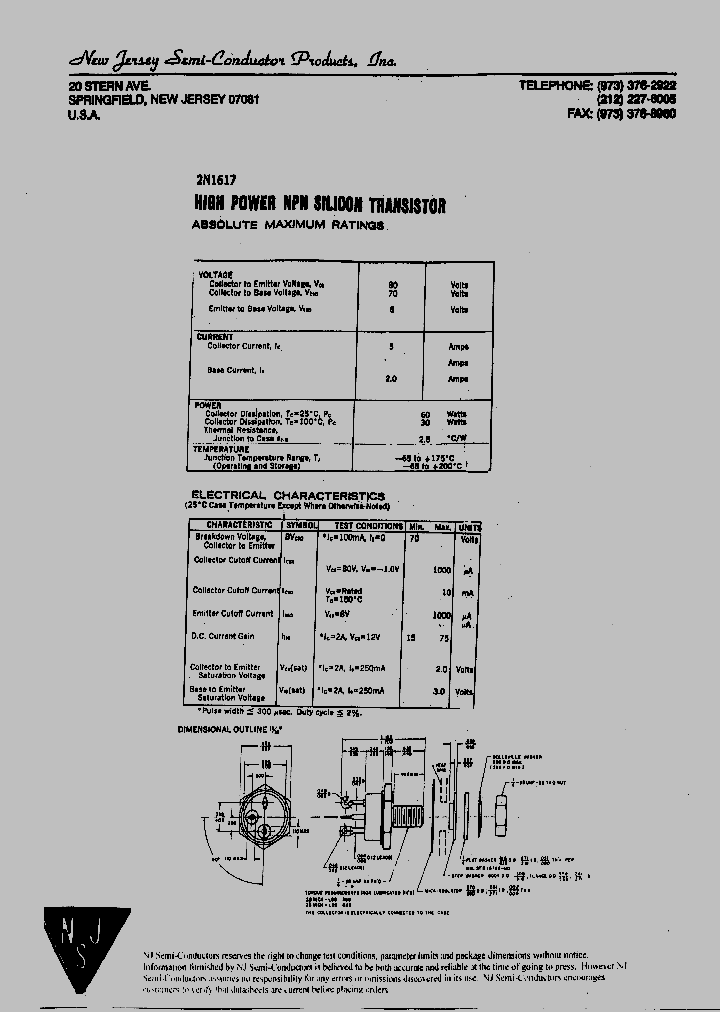 2N1617_5356069.PDF Datasheet
