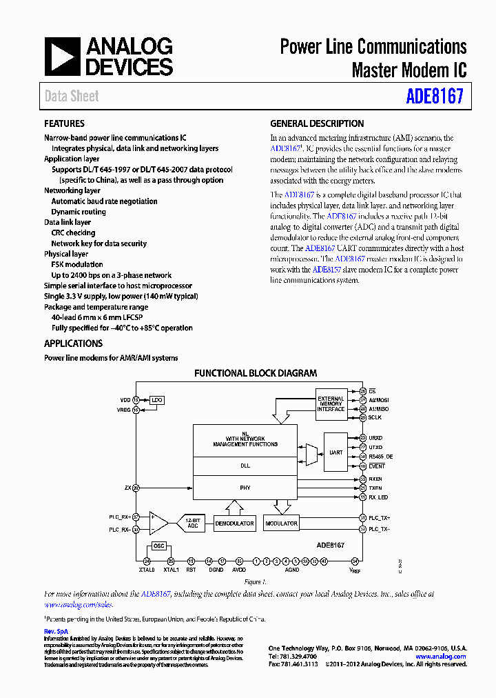 ADE8167_5357821.PDF Datasheet