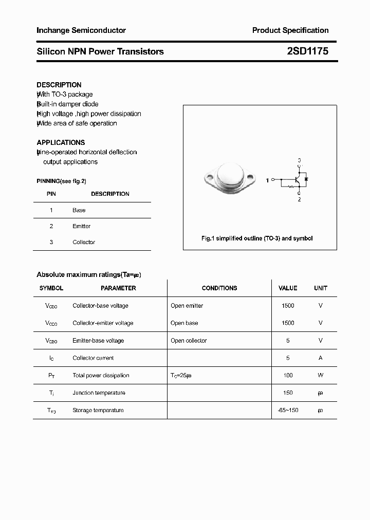 2SD1175_5360611.PDF Datasheet