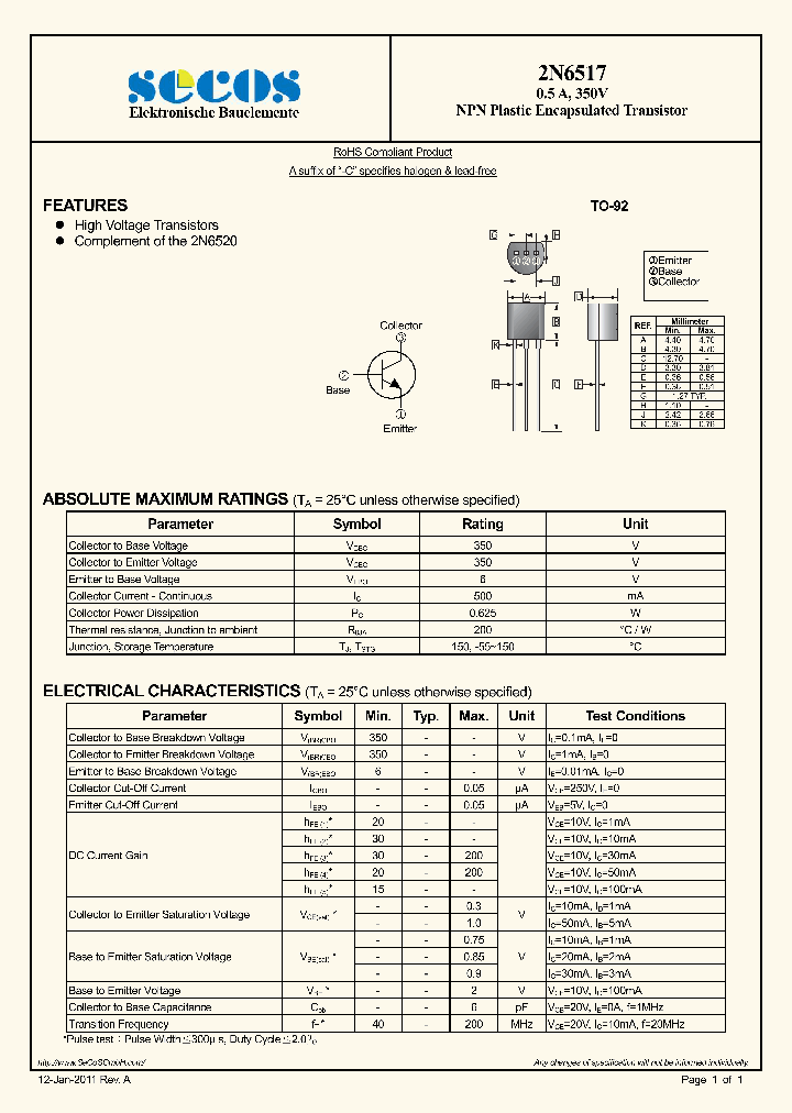 2N6517_5365320.PDF Datasheet