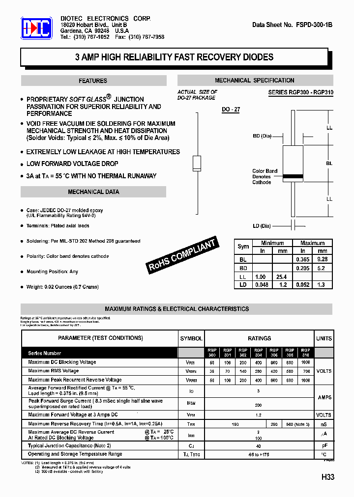 FSPD-300--2B_5367200.PDF Datasheet