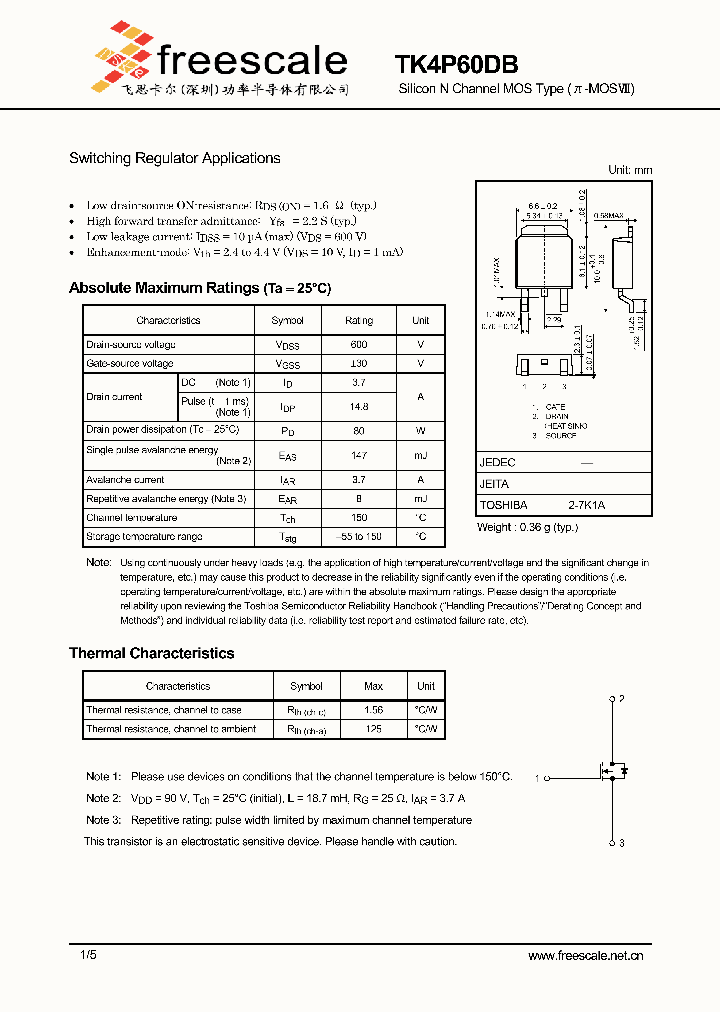 TK4P60DB_5367979.PDF Datasheet