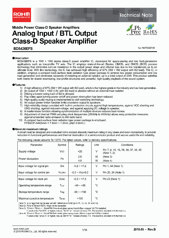 BD5426EFS_5369657.PDF Datasheet