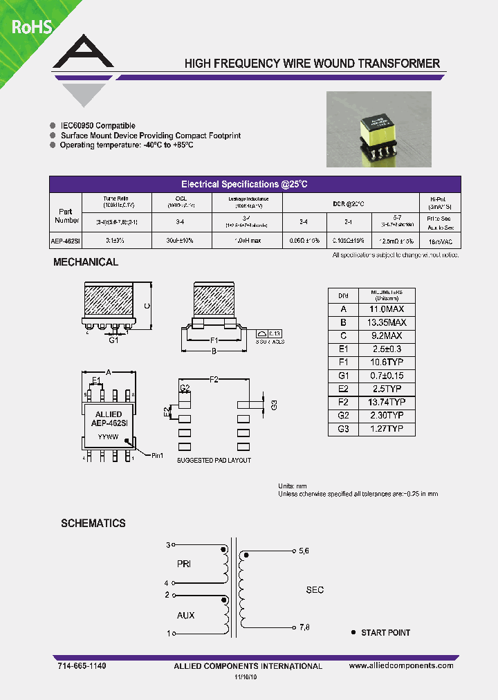 AEP-462SI_5371112.PDF Datasheet