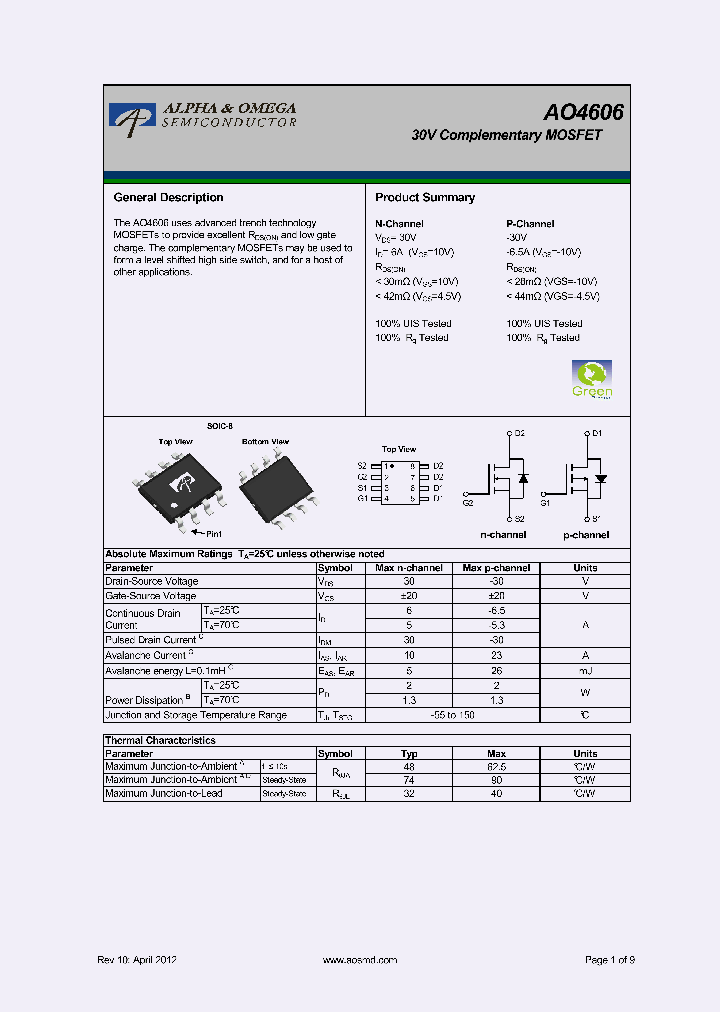 AO4606_5371195.PDF Datasheet