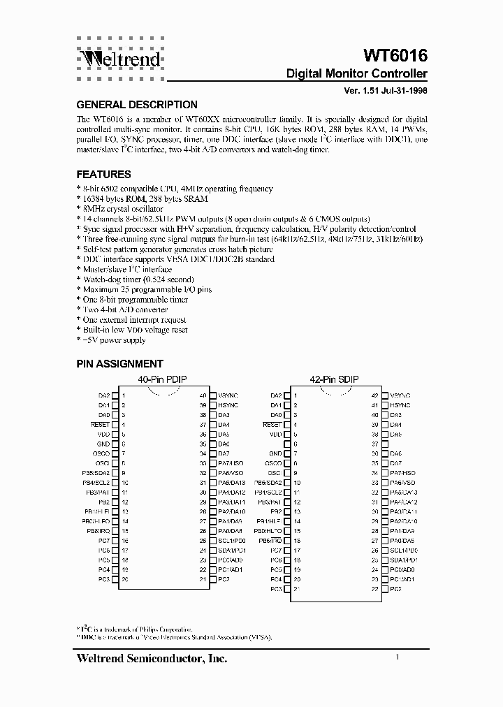 WT6016_5371575.PDF Datasheet