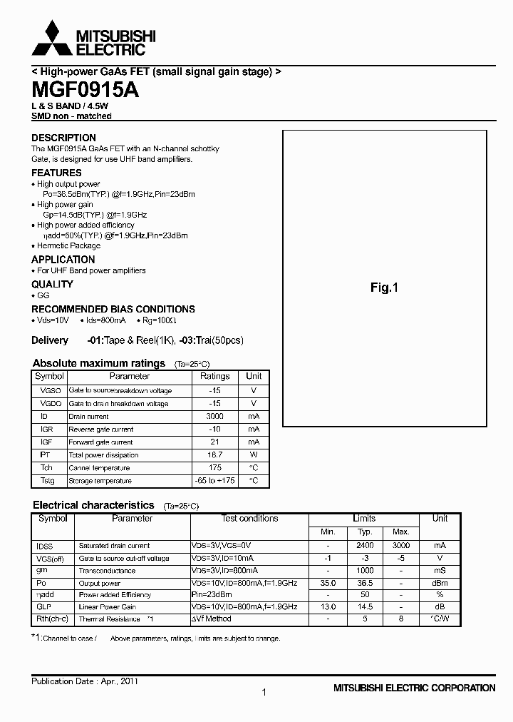 MGF0915A_5372366.PDF Datasheet