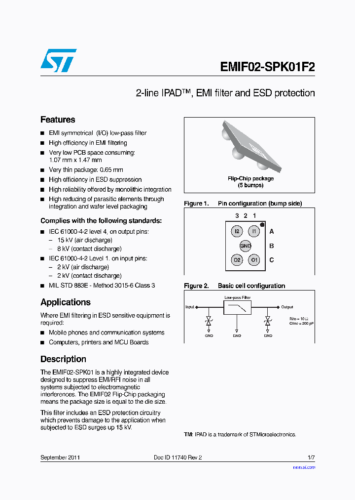 EMIF02-SPK01F211_5372811.PDF Datasheet