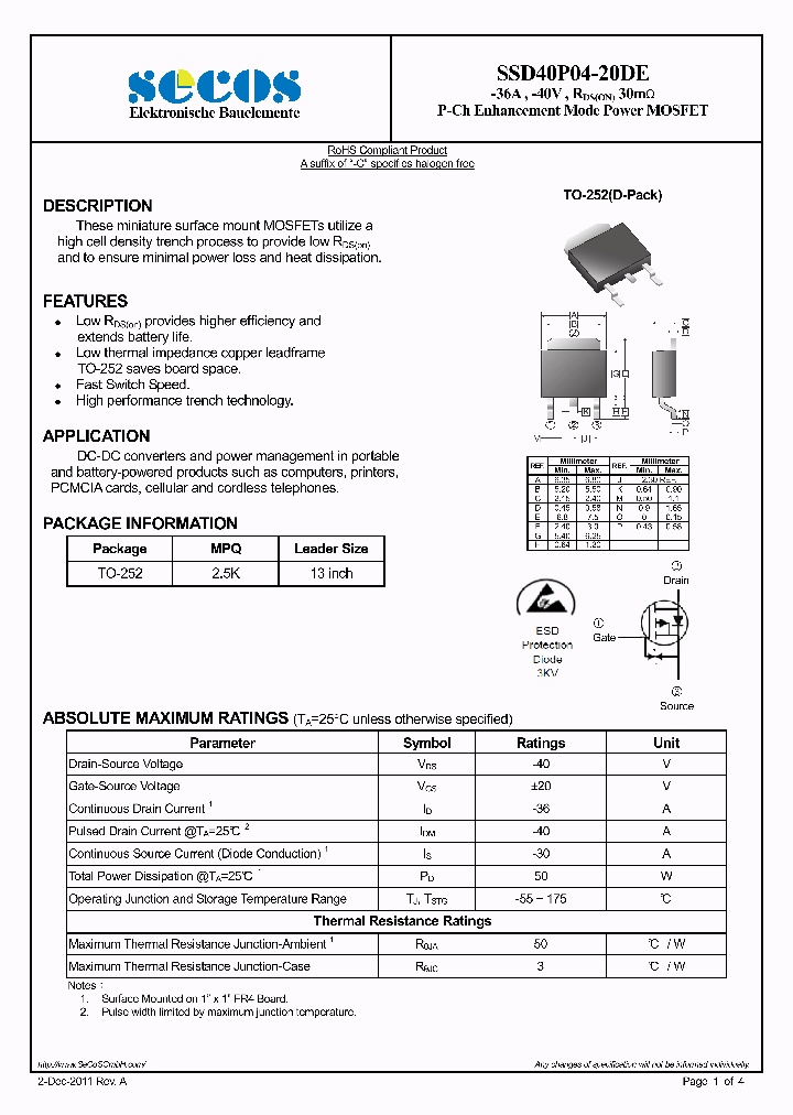 SSD40P0411_5373391.PDF Datasheet