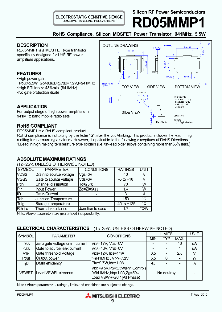 RD05MMP110_5373720.PDF Datasheet
