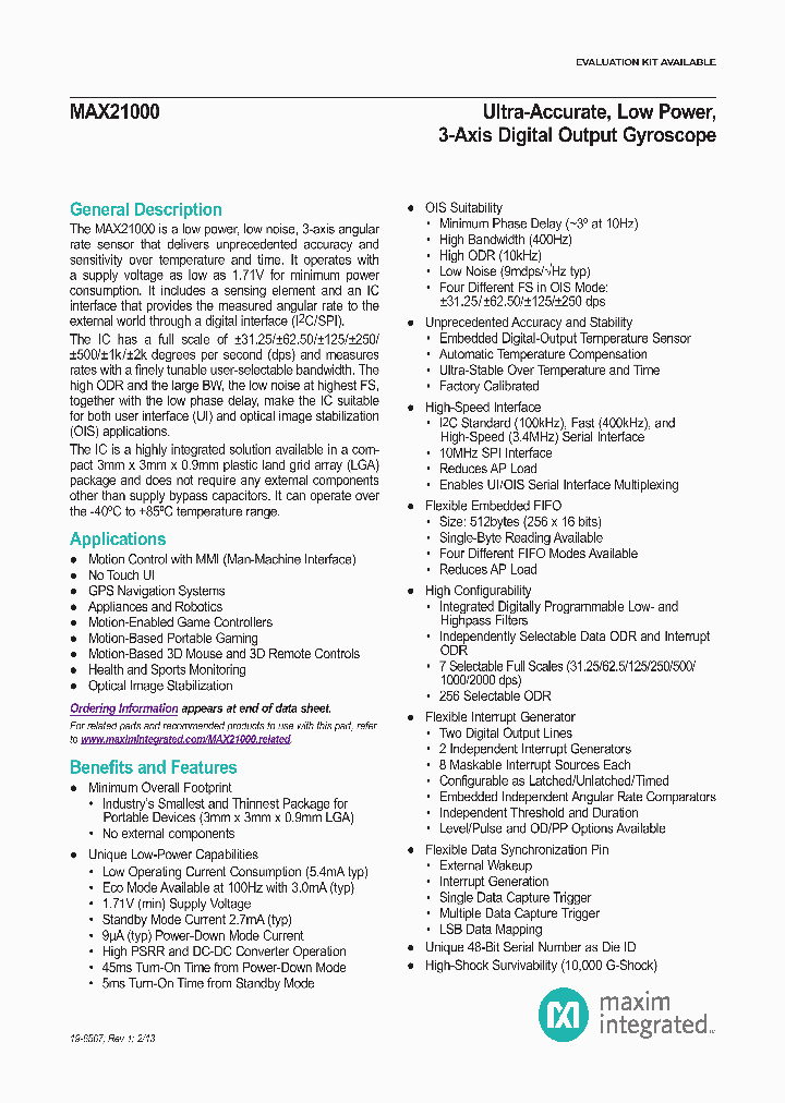 MAX21000_5373860.PDF Datasheet