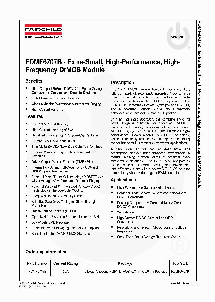 FDMF6707B_5375943.PDF Datasheet