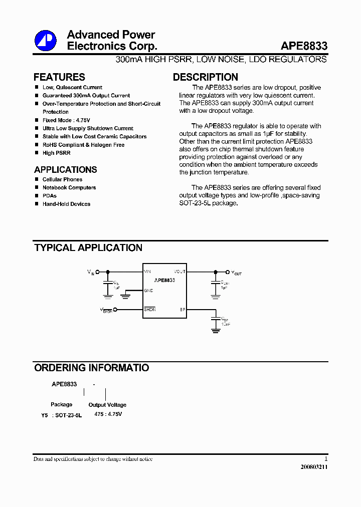 APE8833_5377941.PDF Datasheet