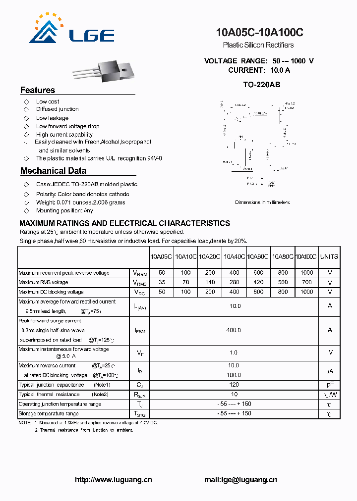 10A100C_5378615.PDF Datasheet