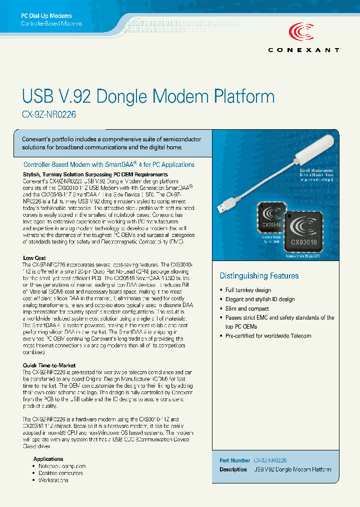 CX93010_5381585.PDF Datasheet