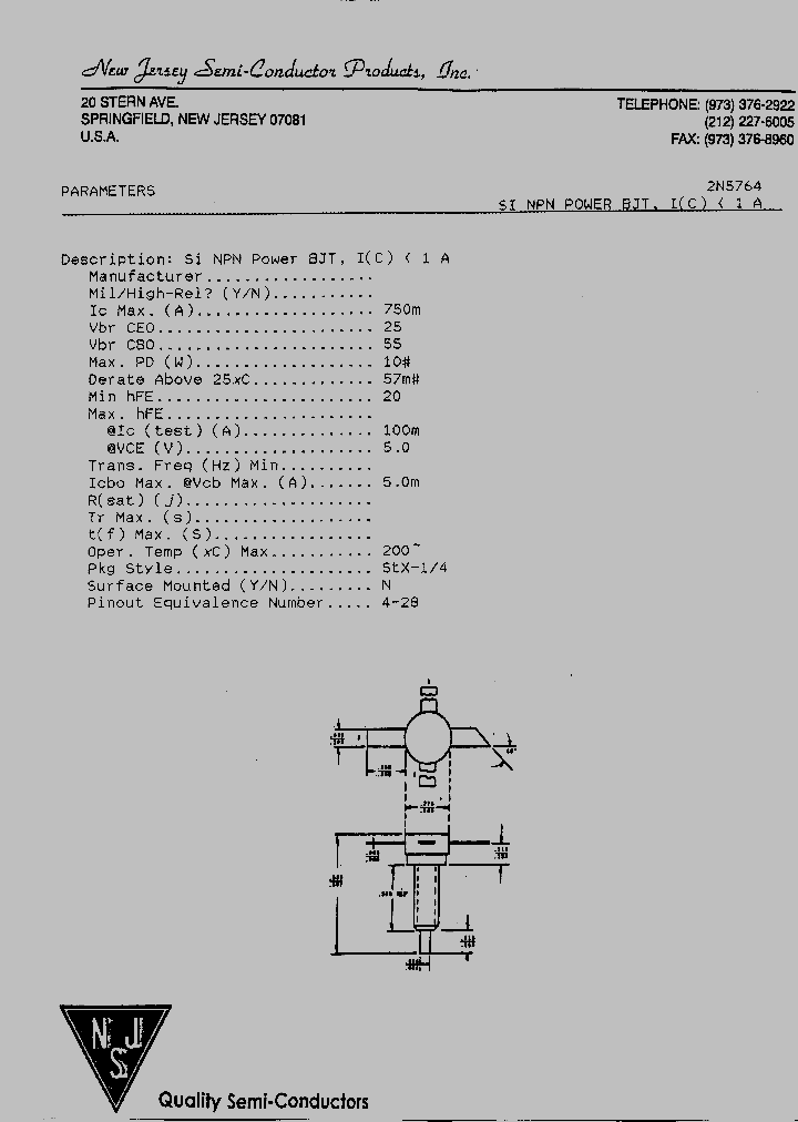2N5764_5382015.PDF Datasheet