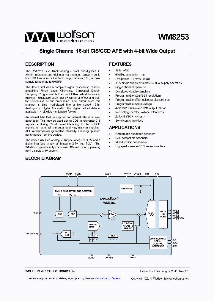 WM8253_5383075.PDF Datasheet