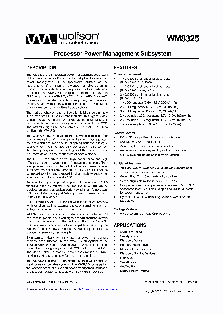 WM8325_5384170.PDF Datasheet
