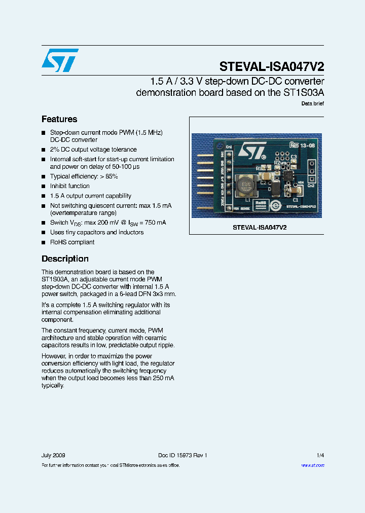 STEVAL-ISA047V2_5385465.PDF Datasheet