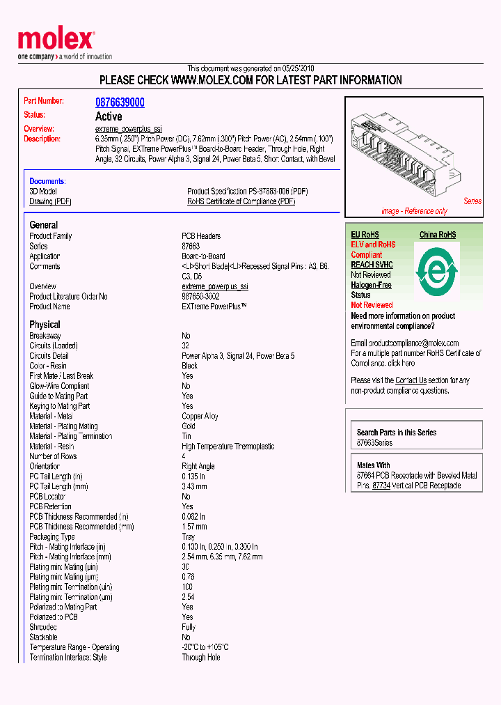 87663-9000_5389517.PDF Datasheet